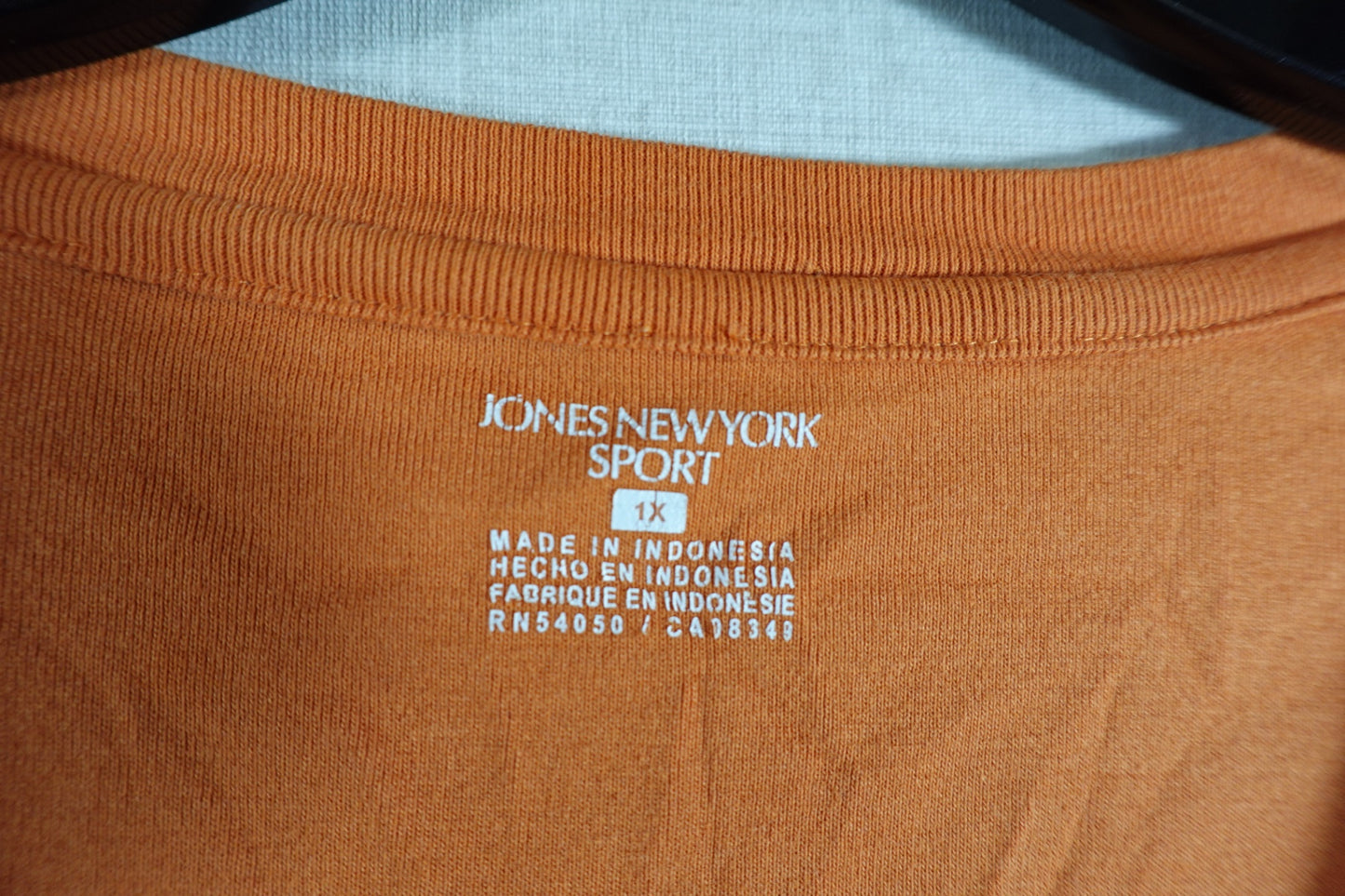 Jones New York Sport, 3/4 Sleeves Top, Size 1X