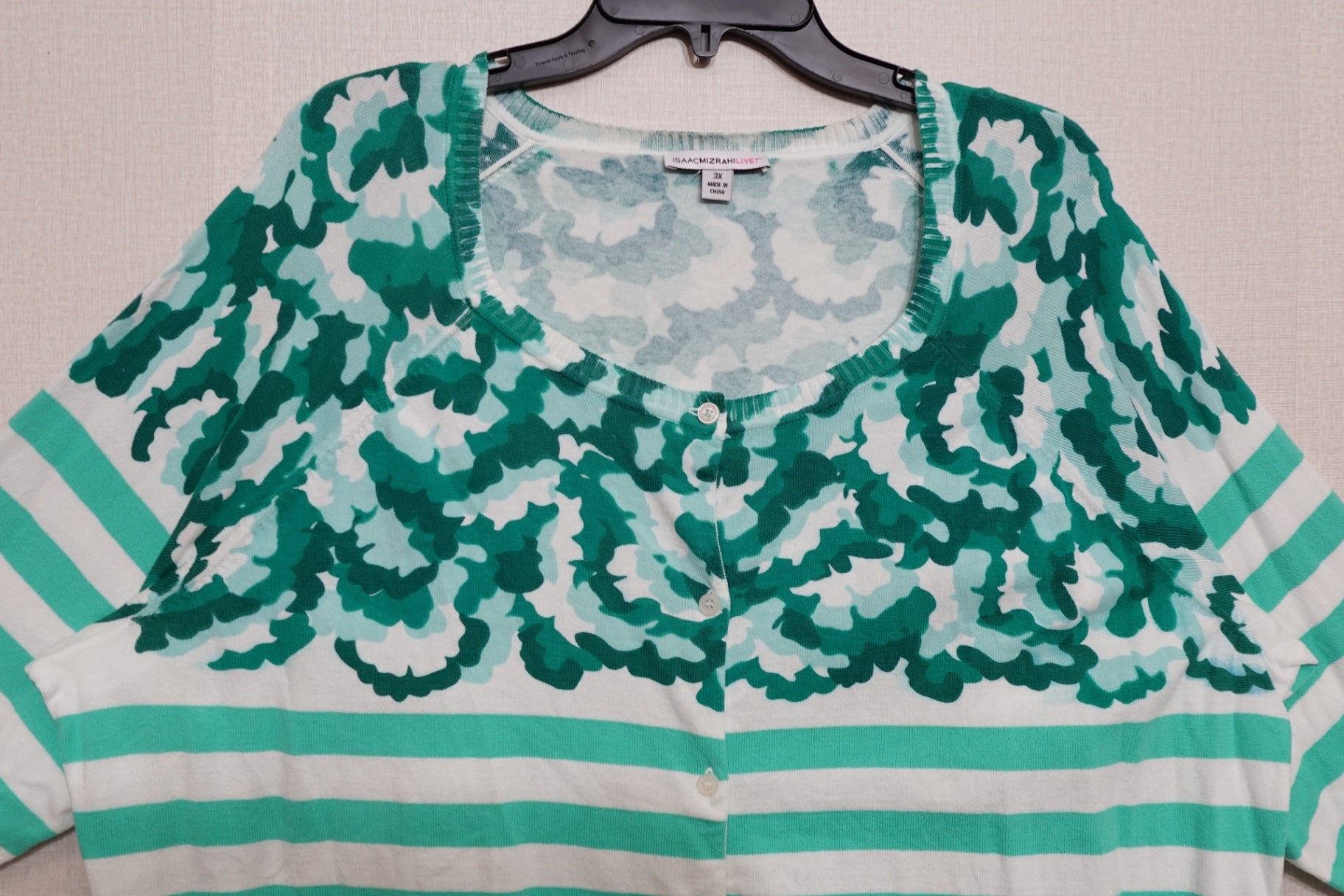 Issac mizrahi live, CARDIGAN, Size 3X