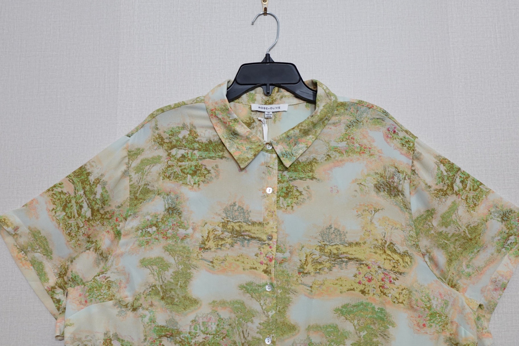 ROSE+OLIVE, New short sleeve top, Size 2X/3X