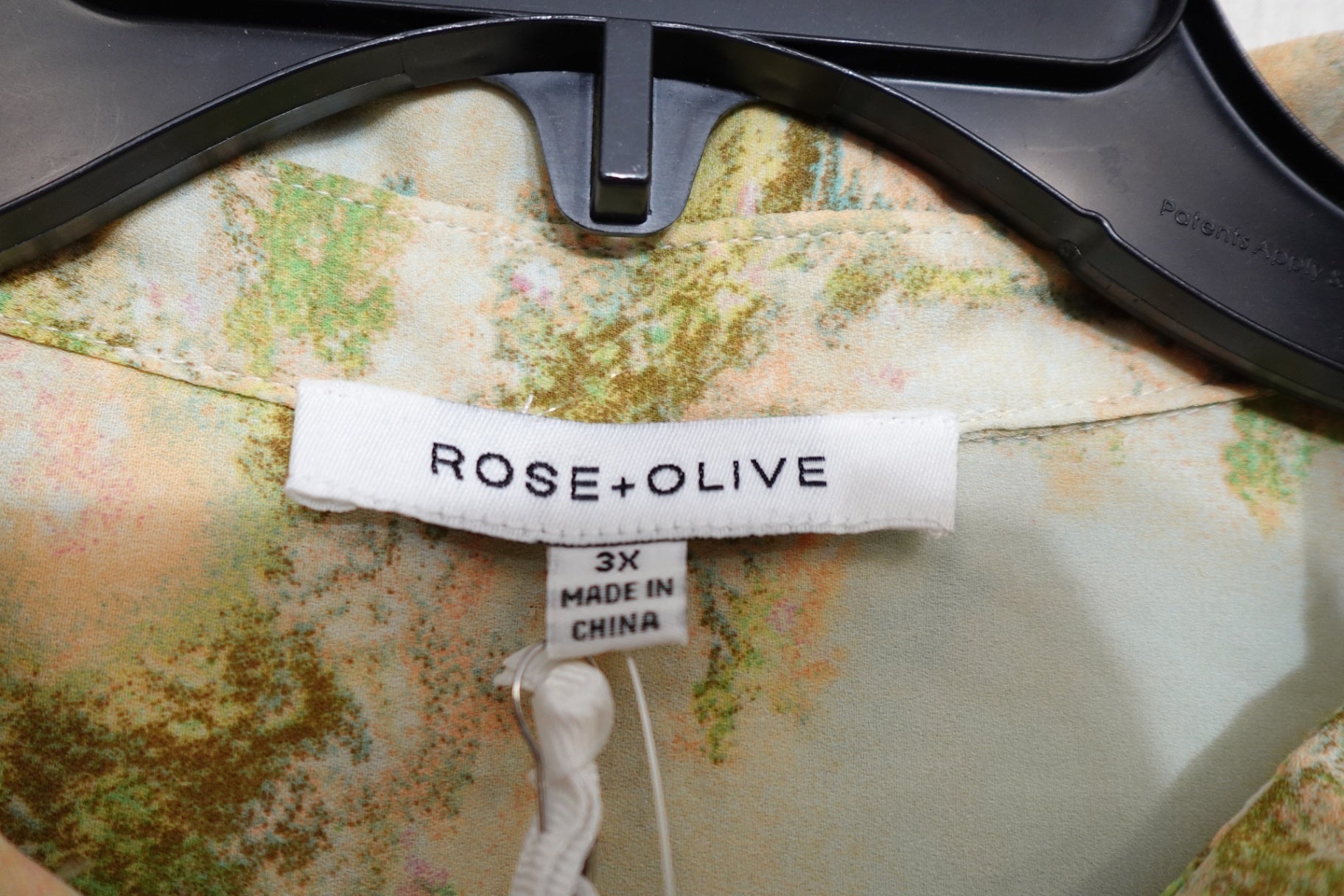 ROSE+OLIVE, New short sleeve top, Size 2X/3X
