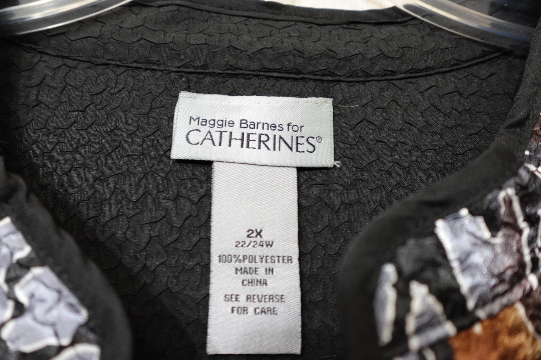 Maggie Barnes For Catherines, Professional Jacket Reversible, Size 22/24W