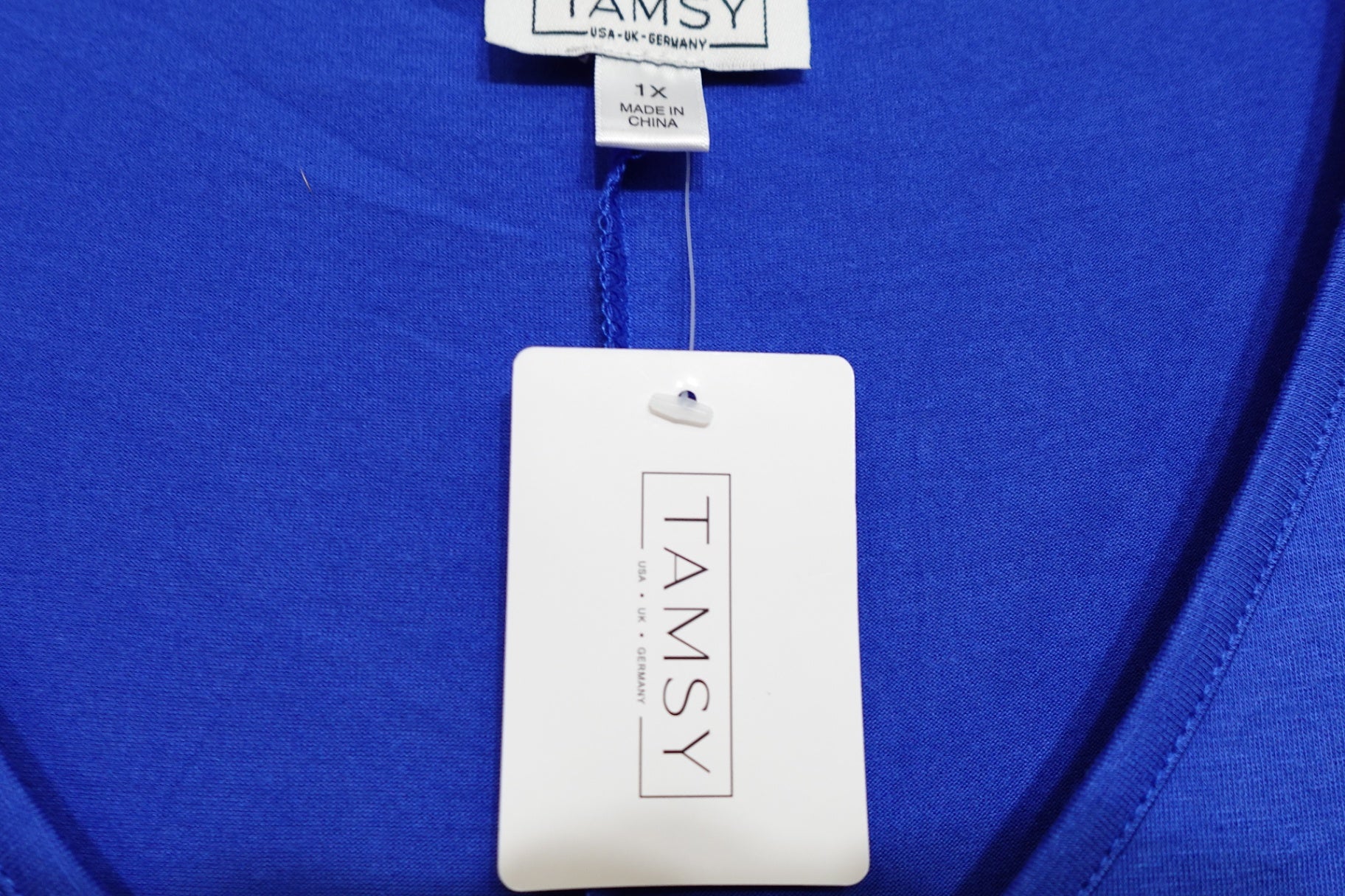 TAMSY, new Shorts Sleeve Top, Size XL/2X (1X)