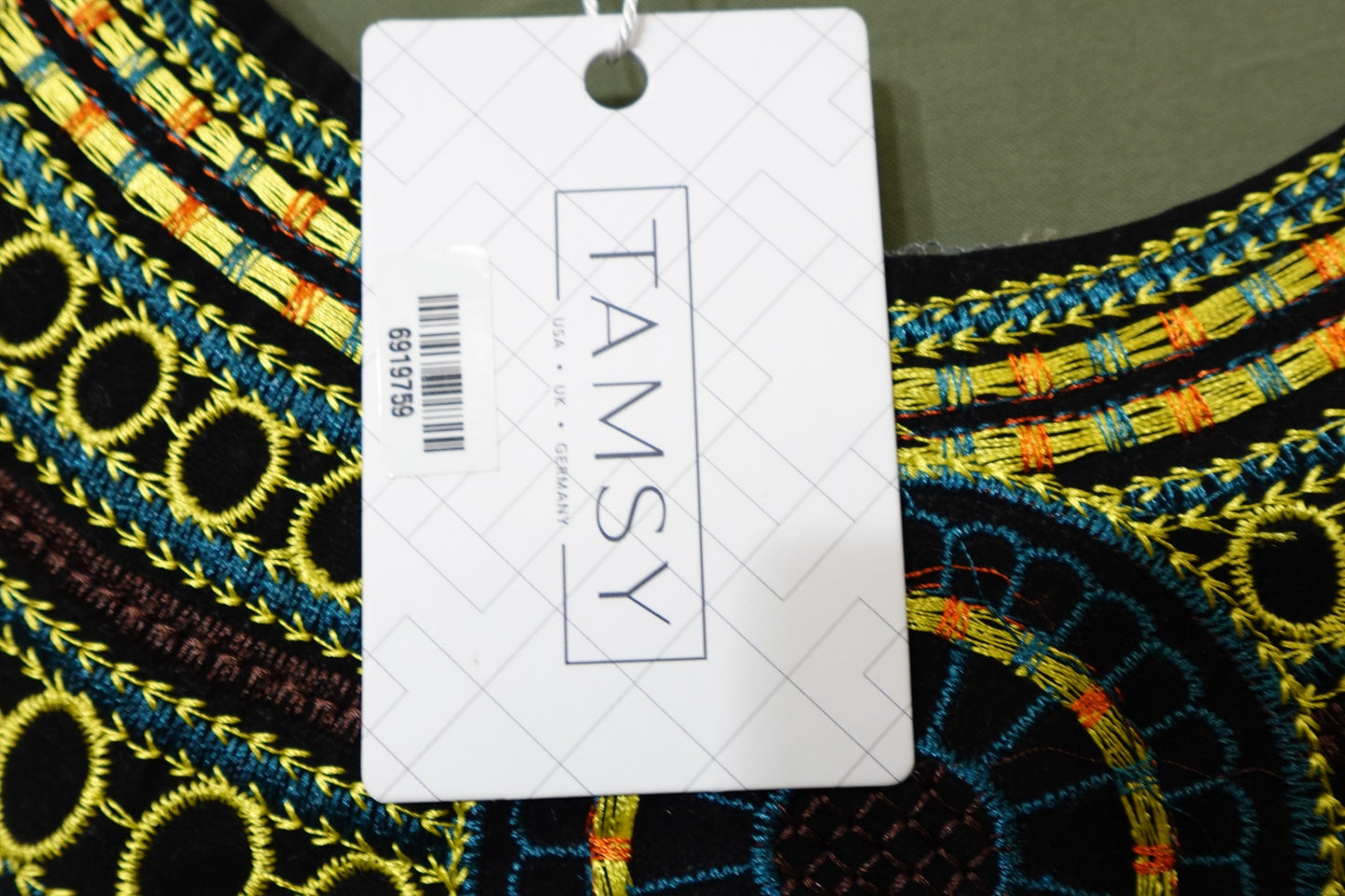 TAMSY, New Kaftan, Size XL/2X
