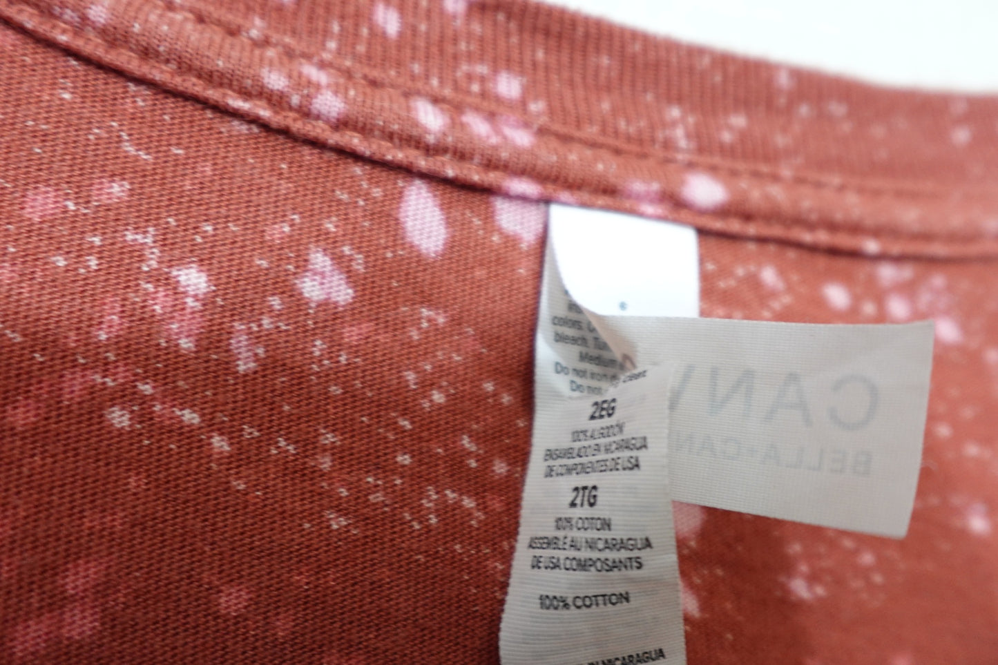 BELLAB+CANVAS (Upcycled), Upcycled Short Sleeve T-Shirt, Size 2X