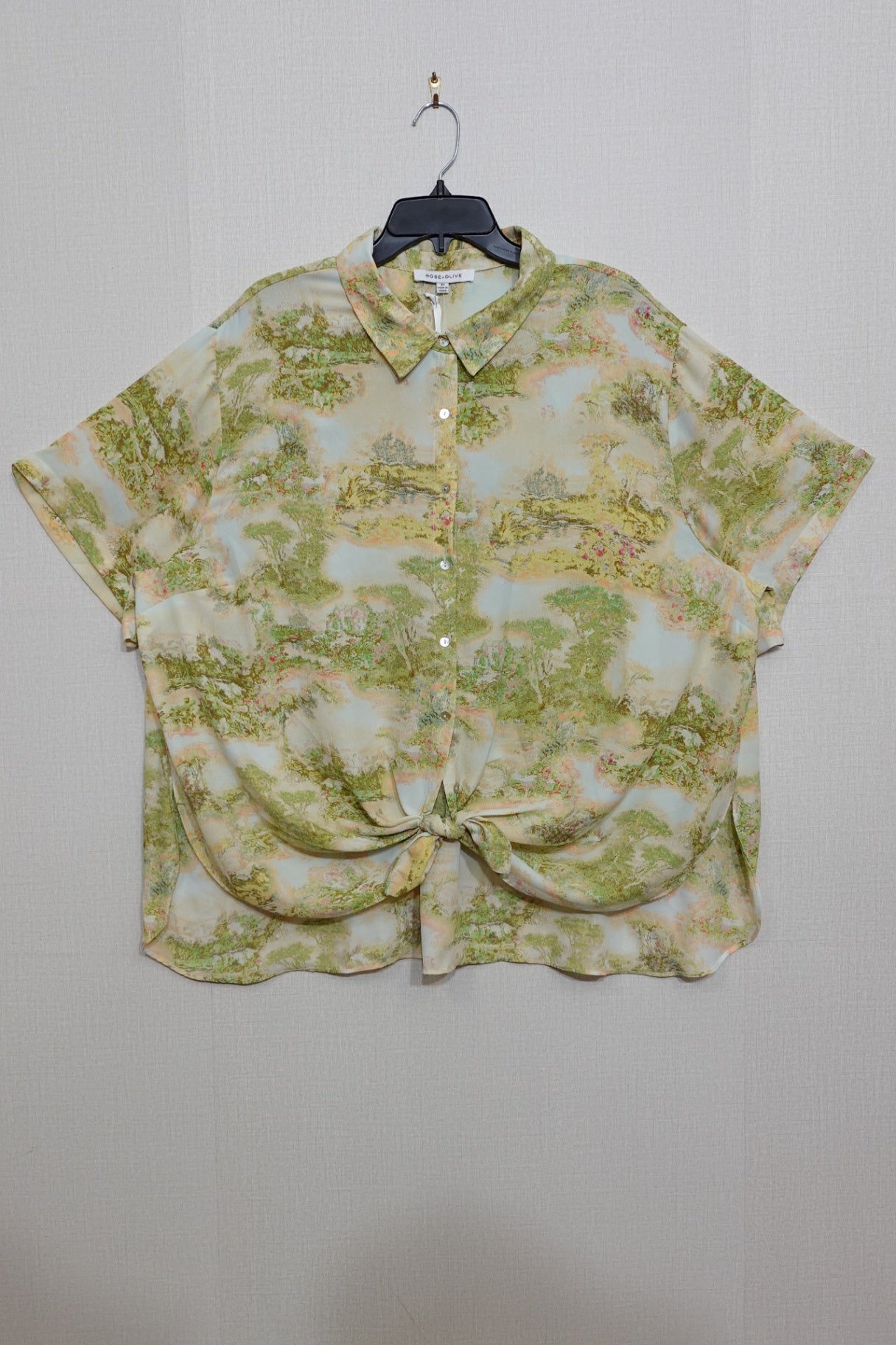ROSE+OLIVE, New short sleeve top, Size 2X/3X