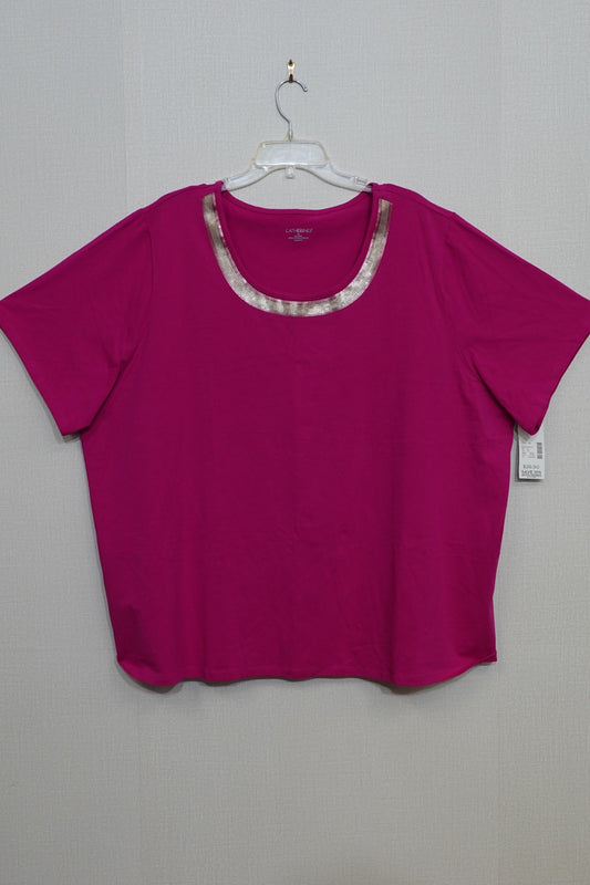 New Catherines, T-Shirt Shorts Sleeve, Size 26/28W