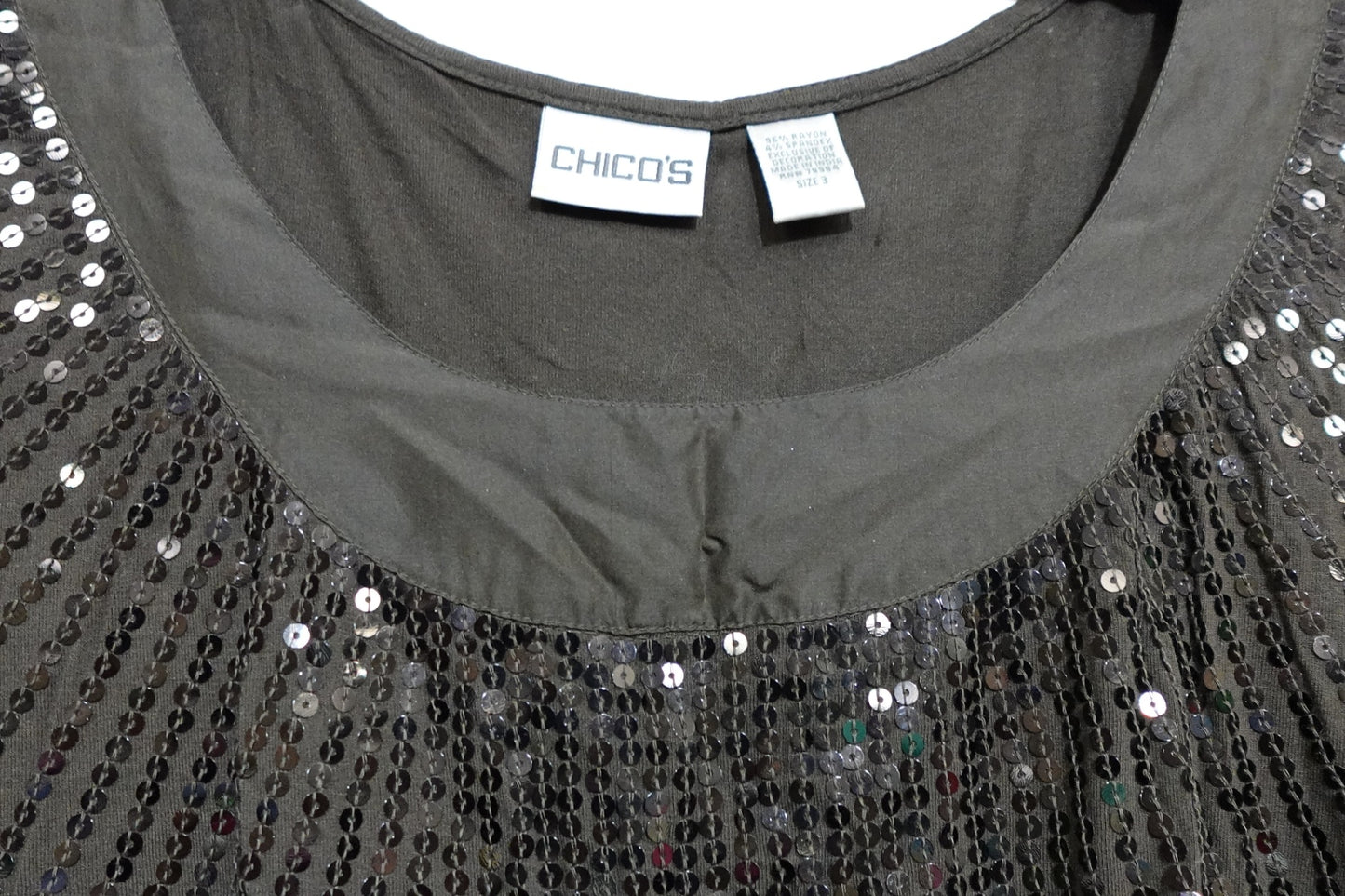 Chico's, 3/4 Sleeves Top, Size 16/18 (Chico's 3)