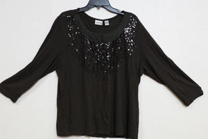 Chico's, 3/4 Sleeves Top, Size 16/18 (Chico's 3)