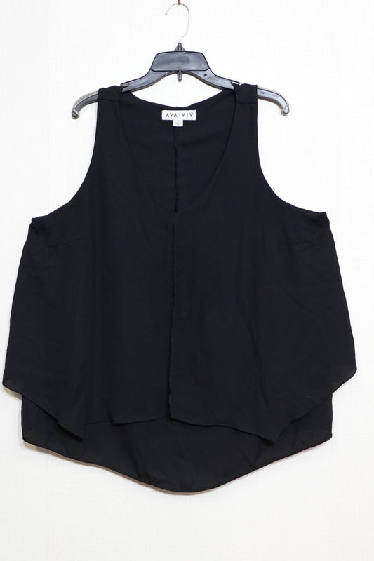 AVA & VIV, Sleeveless top, Size 2X