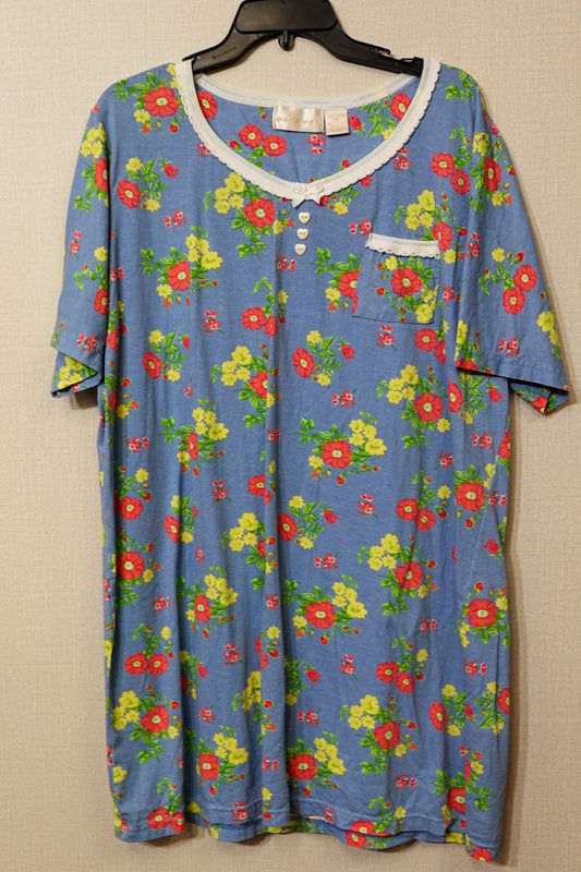Whispers, Nightgown, Size 2X