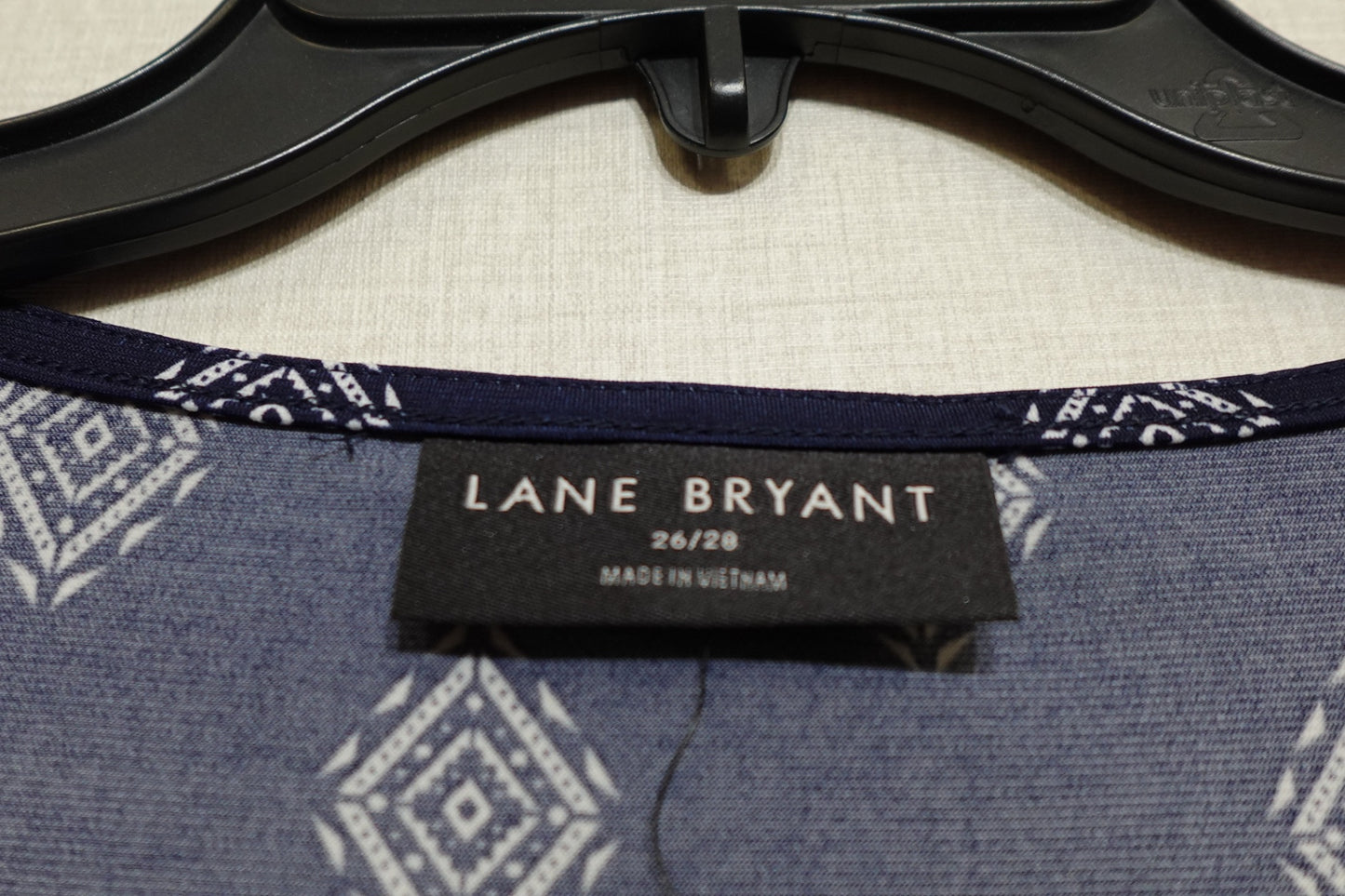 Lane Bryant, New 3/4 sleeve top, Size 26/28