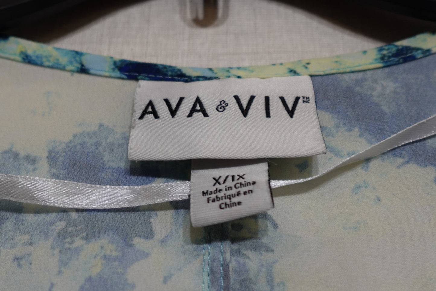 AVA & VIV, Kaftan Top, Size X/1X