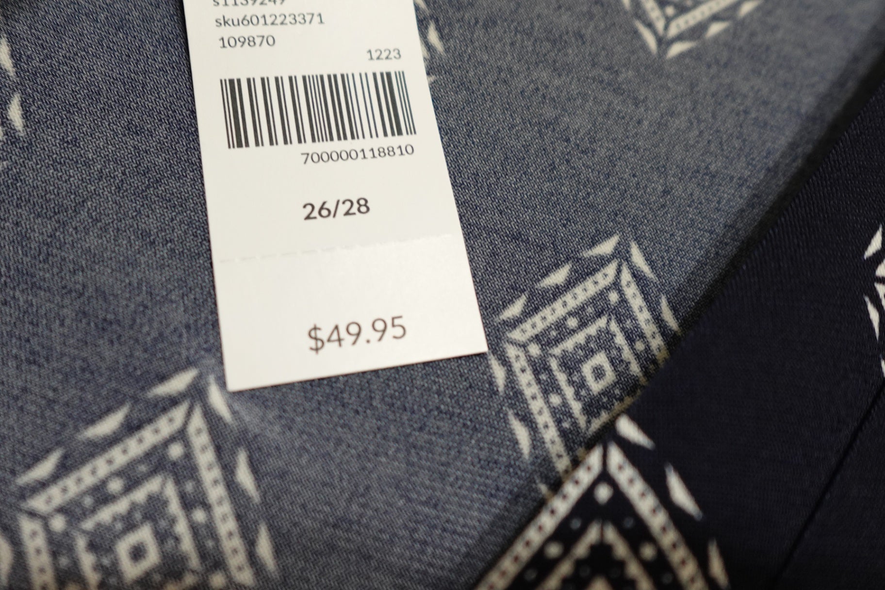 Lane Bryant, New 3/4 sleeve top, Size 26/28