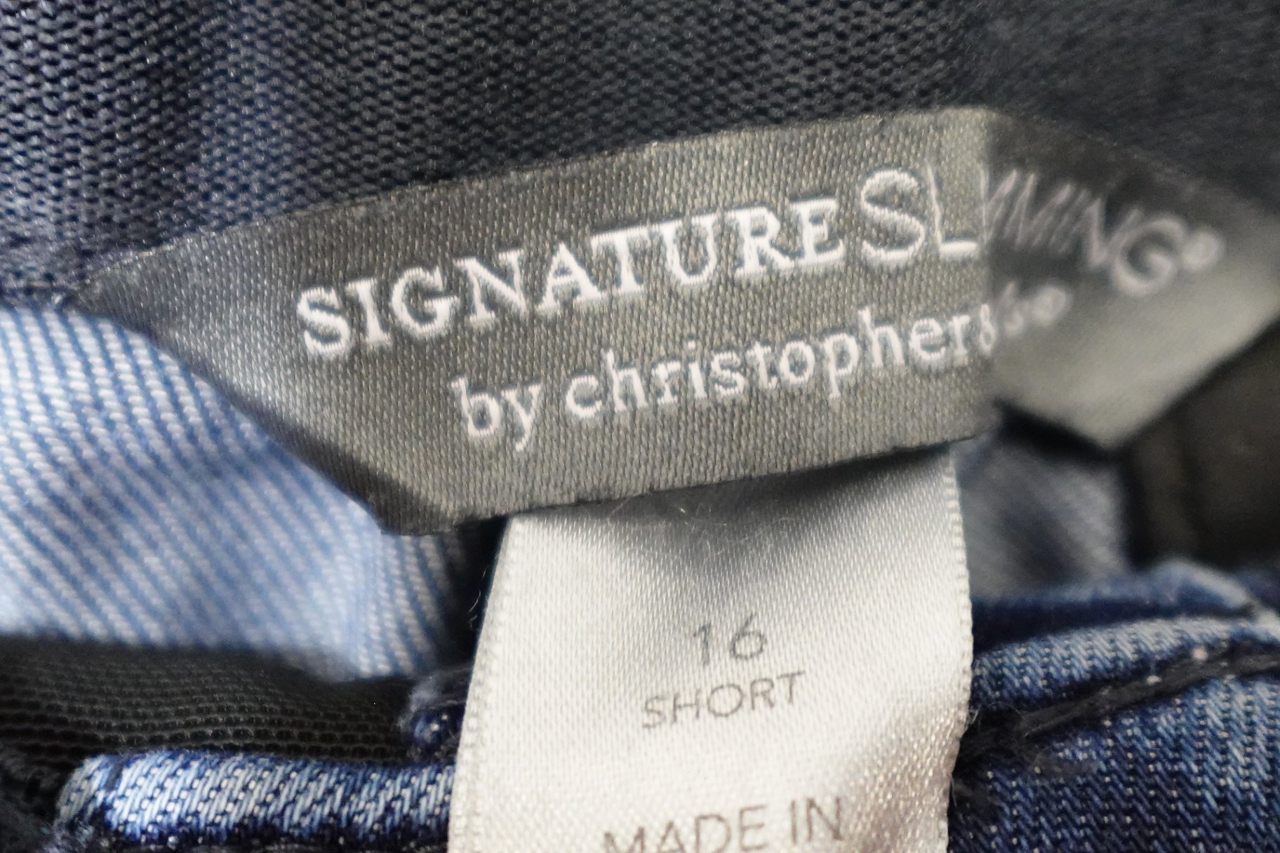 Christopher Banks, Jeans Signiature Slim, Size