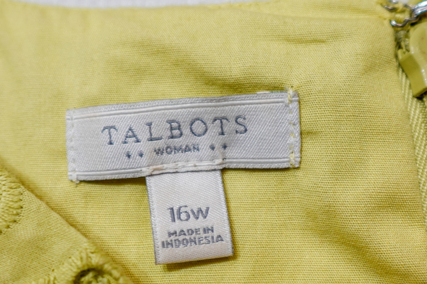 Talbots, Sleeveless Dress, Size 16W