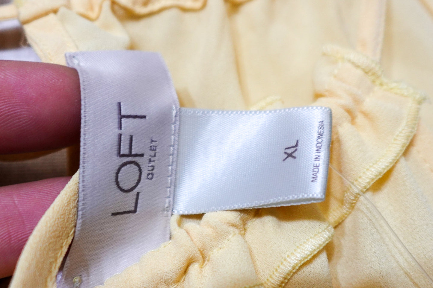 Loft Outlet, New sleeveless top, Size Xl