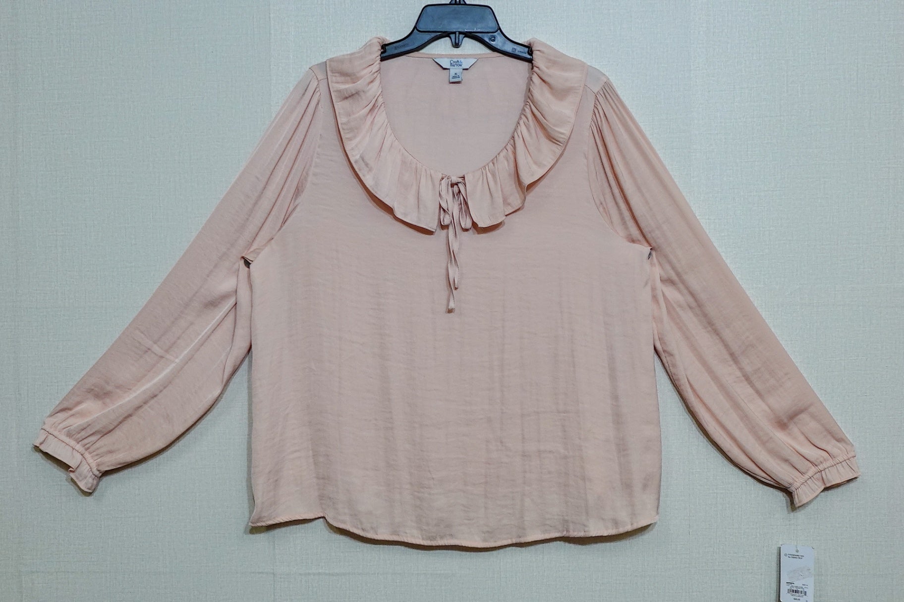 Croft & Barrow, New Long Sleeves Top, Size XL