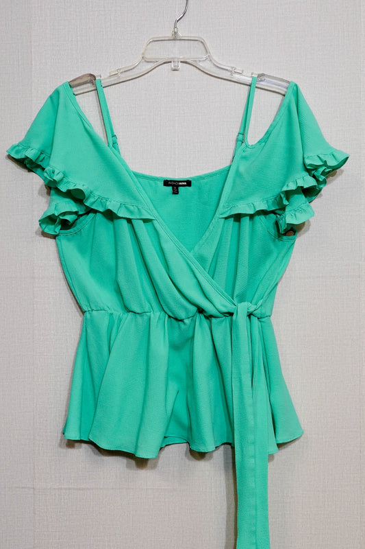 Fashion Nova, Shorts Sleeve Blouse, Size 1X