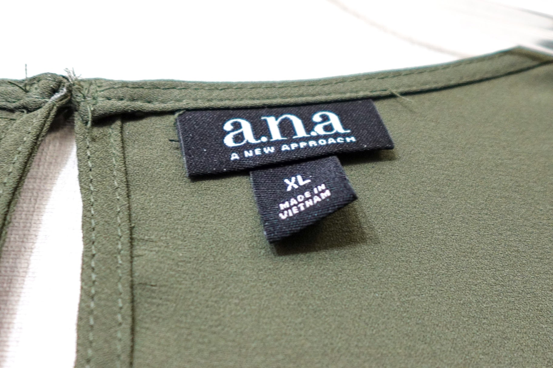A.N.A., New Long Sleeve Top, Size XL