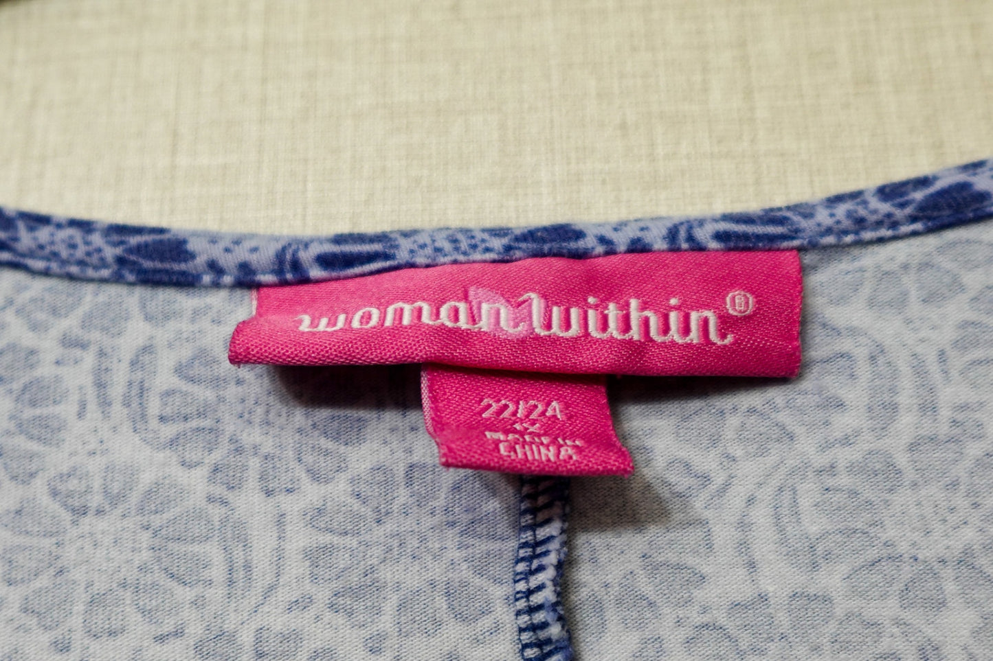 Woman Within, Dress, Size 22/24