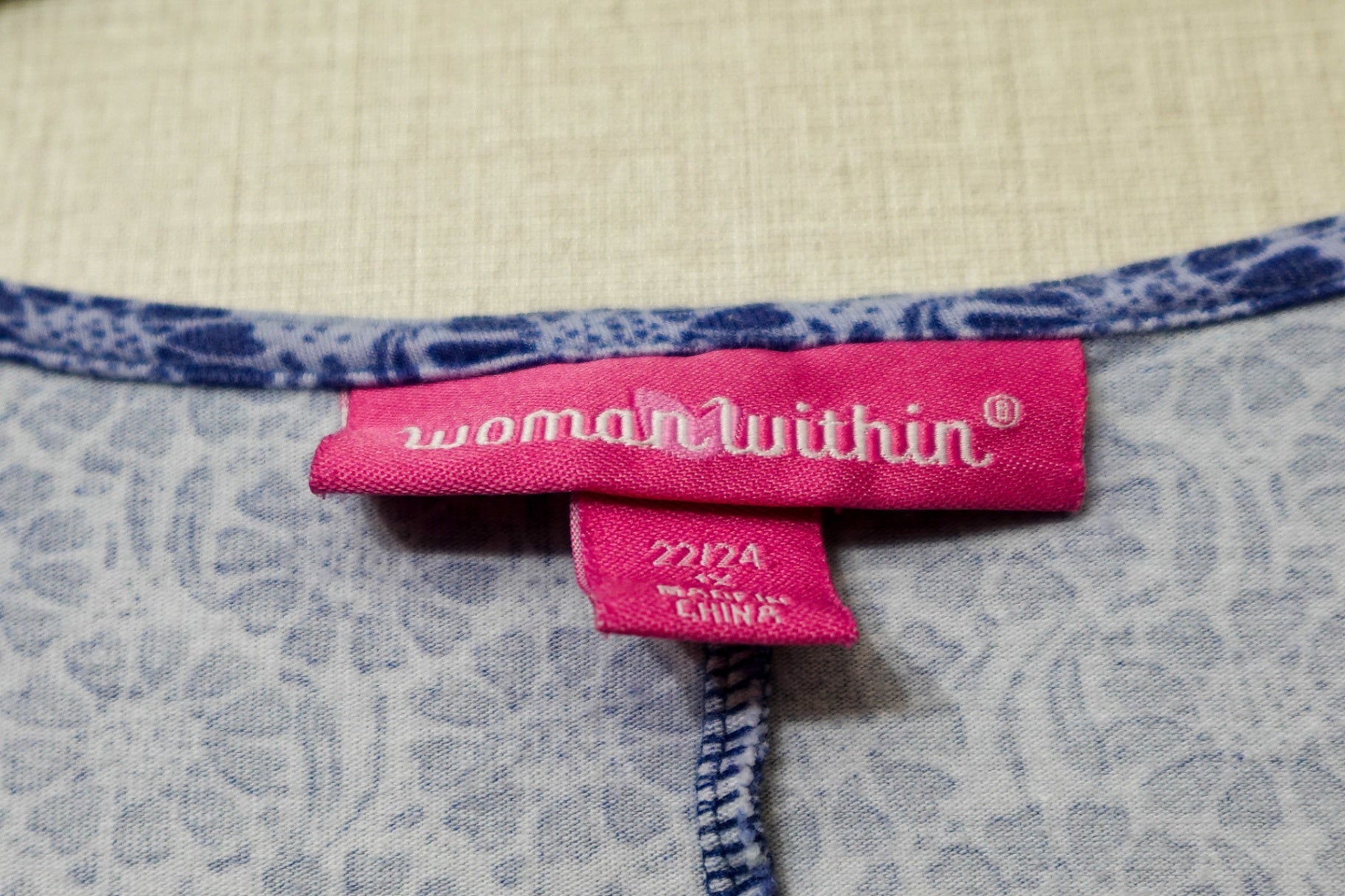 Woman Within, Dress, Size 22/24