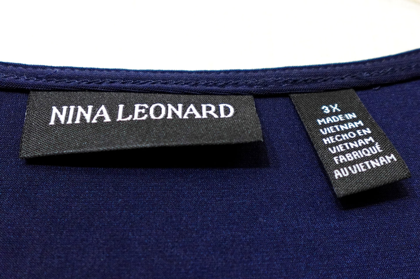 Nina Leonard, Sleeveless Dress, Size 3X
