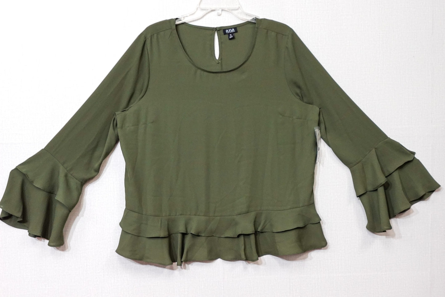 A.N.A., New Long Sleeve Top, Size XL