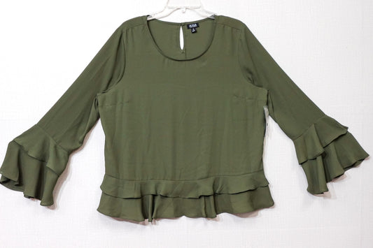 A.N.A., New Long Sleeve Top, Size XL
