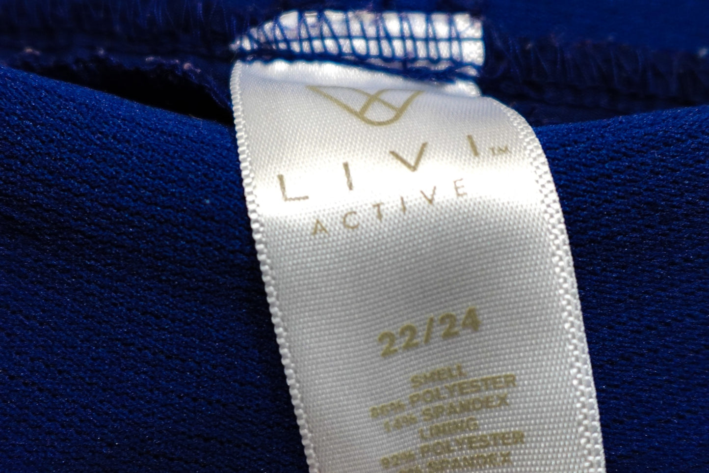 LIVI Active, Active Skorts, Size 22/24