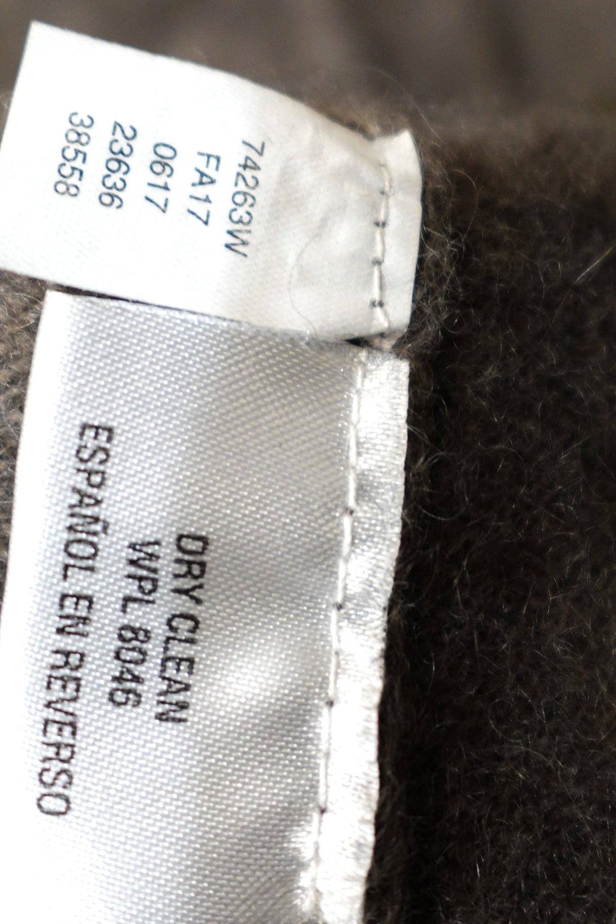 Cashmere Charter Club, Long Sleeves Top, Size XL/2X