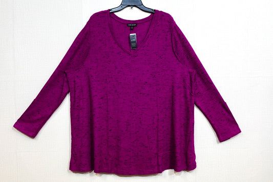 Lane Bryant, New Long Sleeves Swing Top, Size 26/28