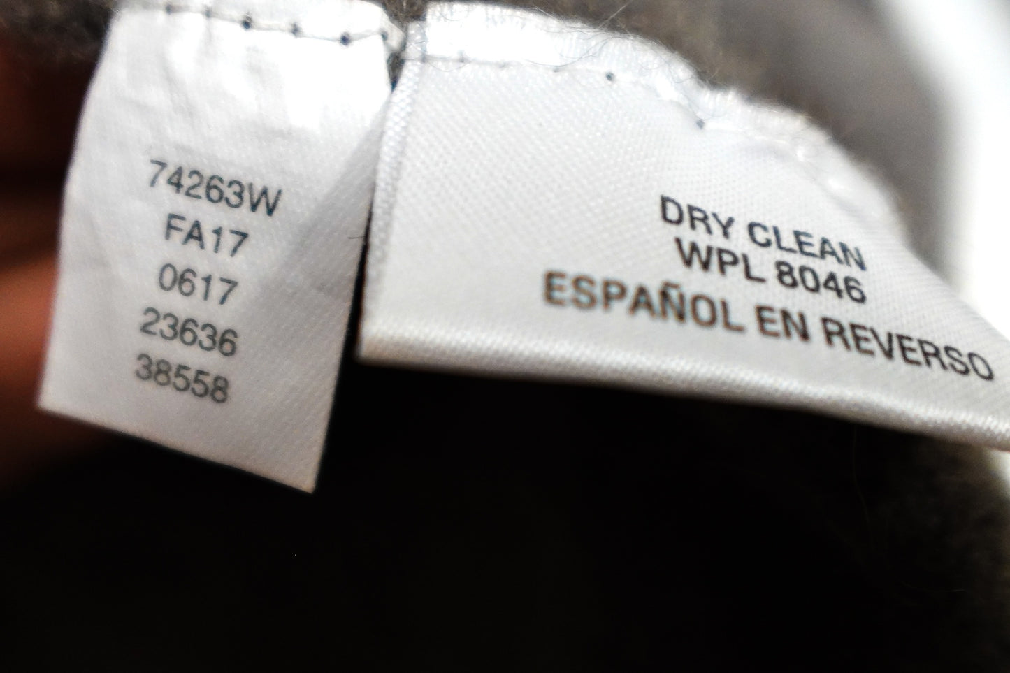 Cashmere Charter Club, Long Sleeves Top, Size XL/2X