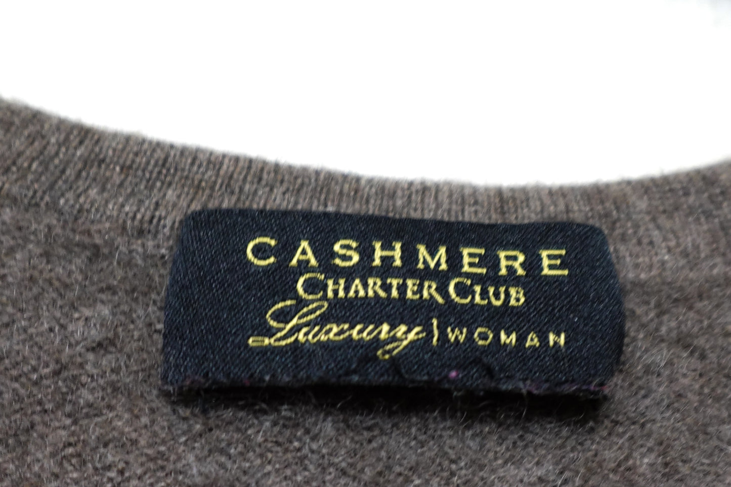 Cashmere Charter Club, Long Sleeves Top, Size XL/2X