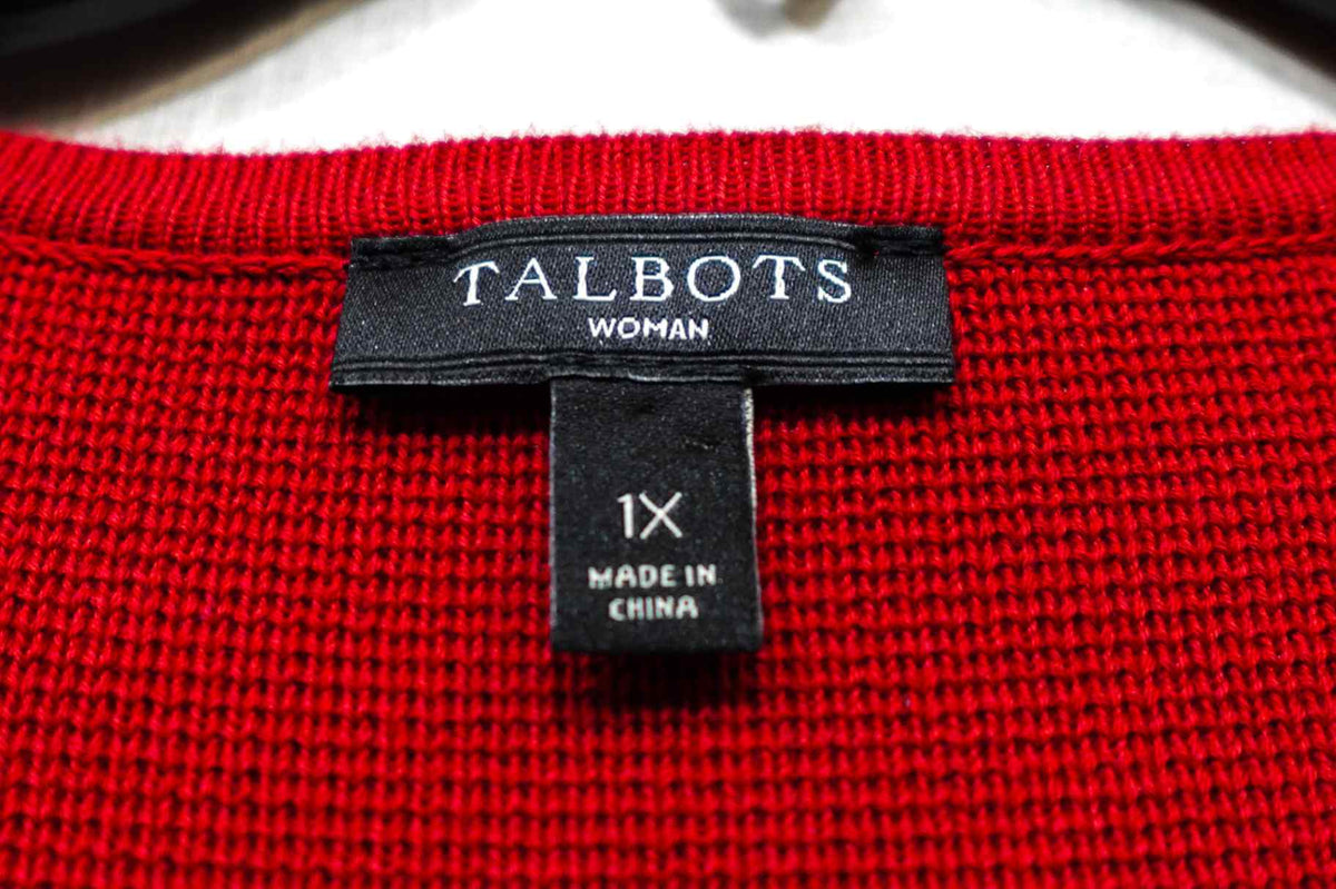 Talbots, Cardigan, Size 1X