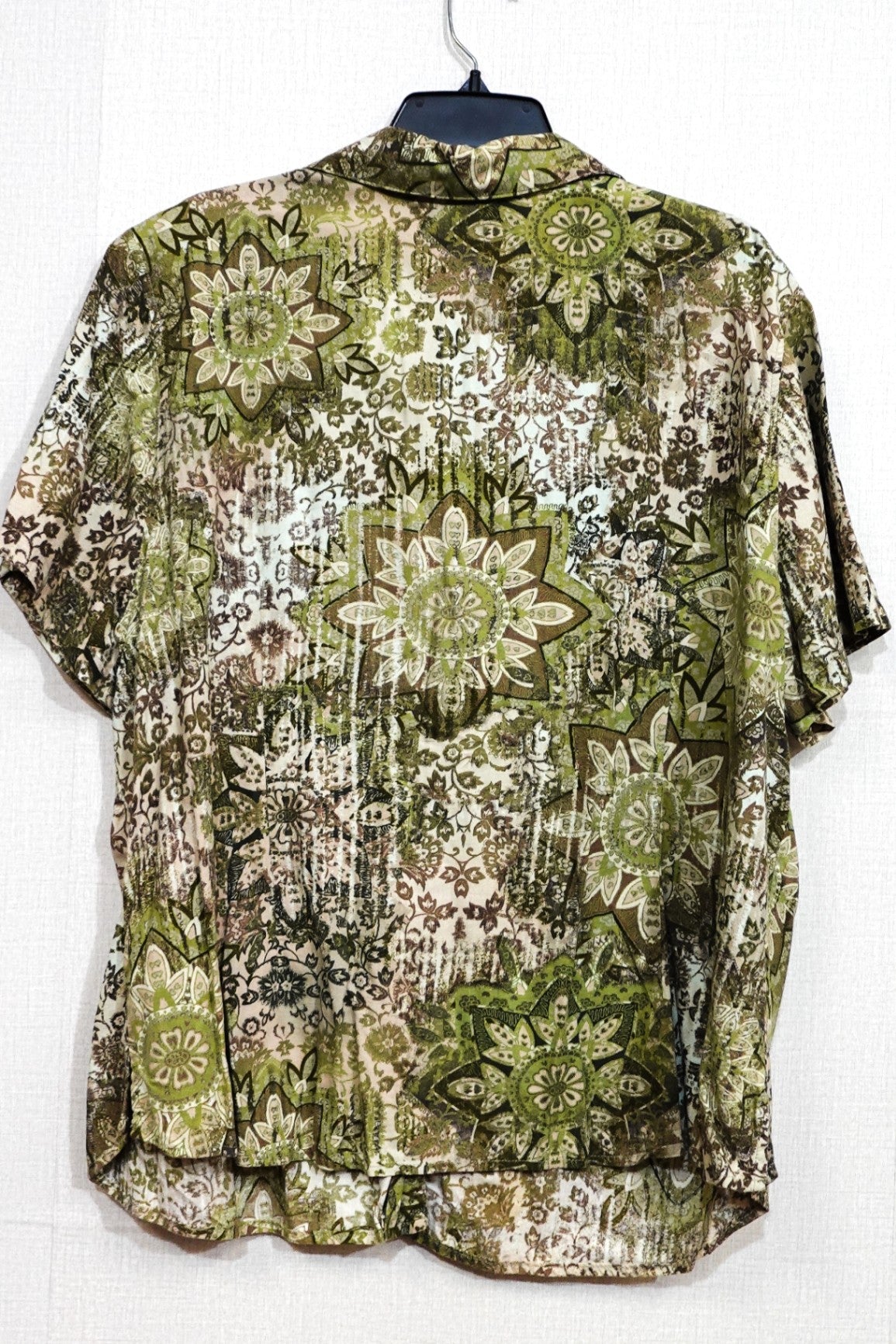 Gloria Vanderbilt, Short Sleeved Top, Size 2X