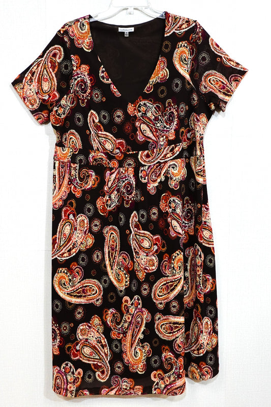 Croft & Barrow, Short Sleeve Dress , Size 2X (Tag 1X)