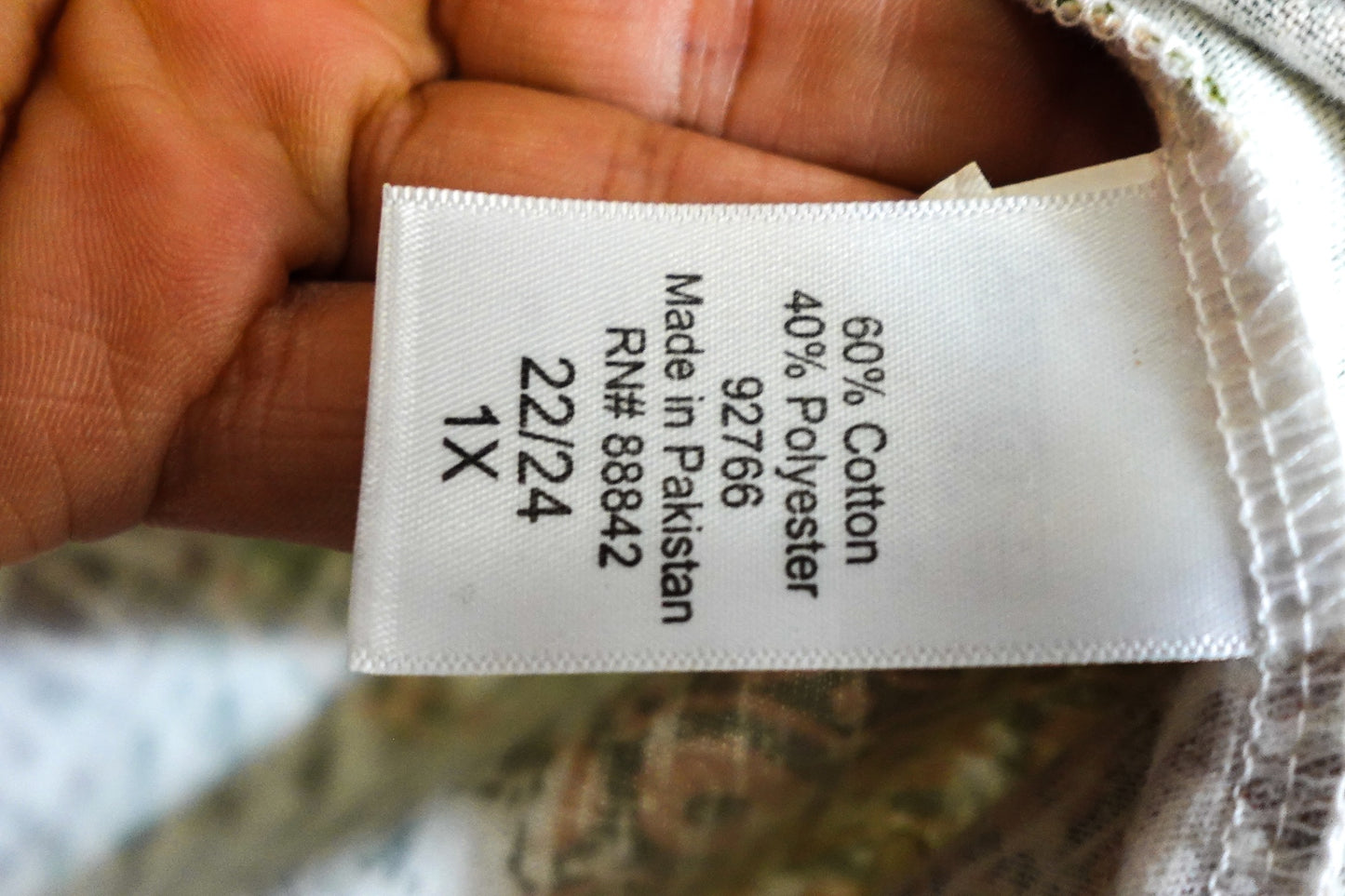 Woman Within, Short Sleeved Top, Size 22/24