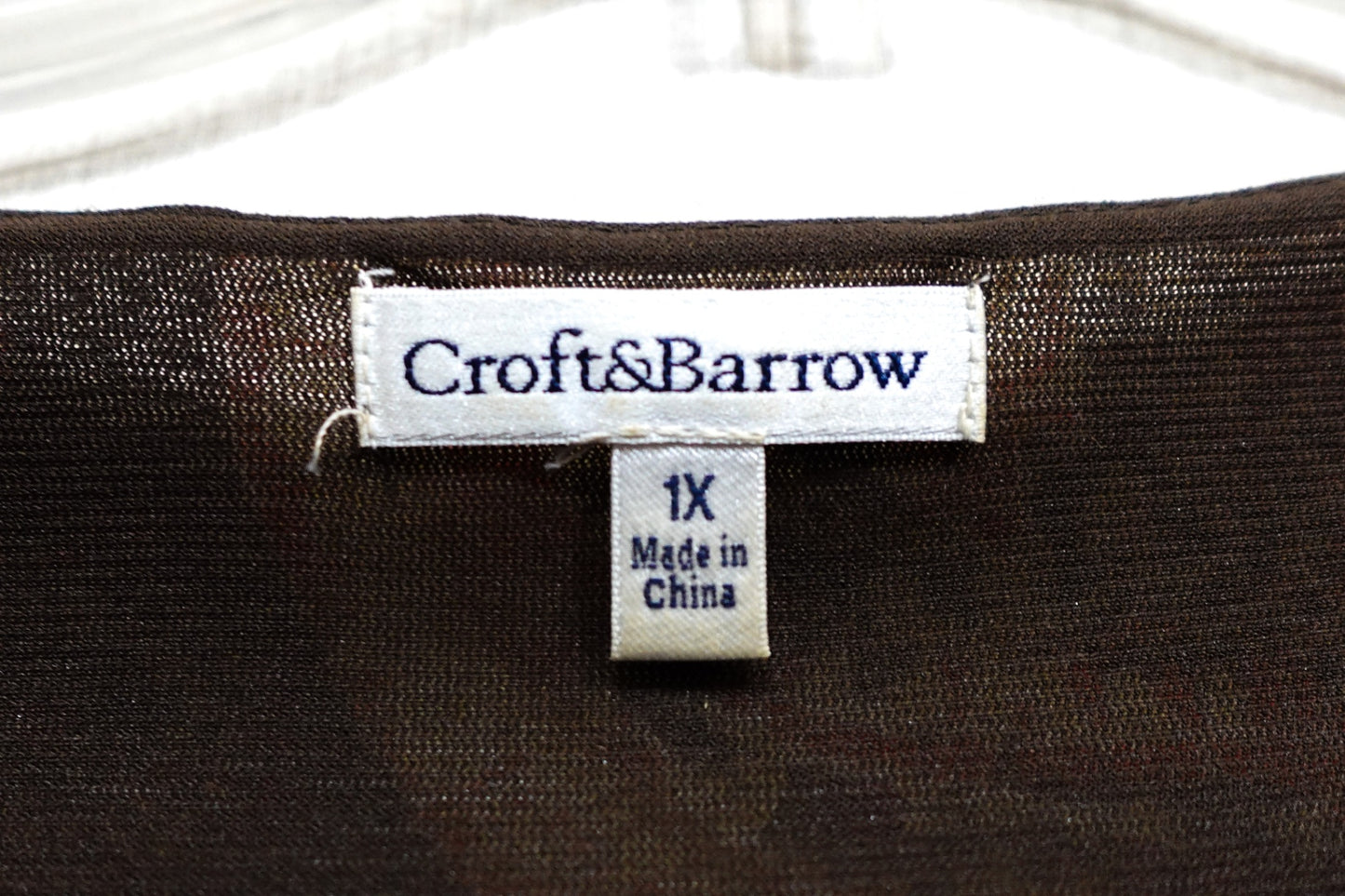 Croft & Barrow, Short Sleeve Dress , Size 2X (Tag 1X)