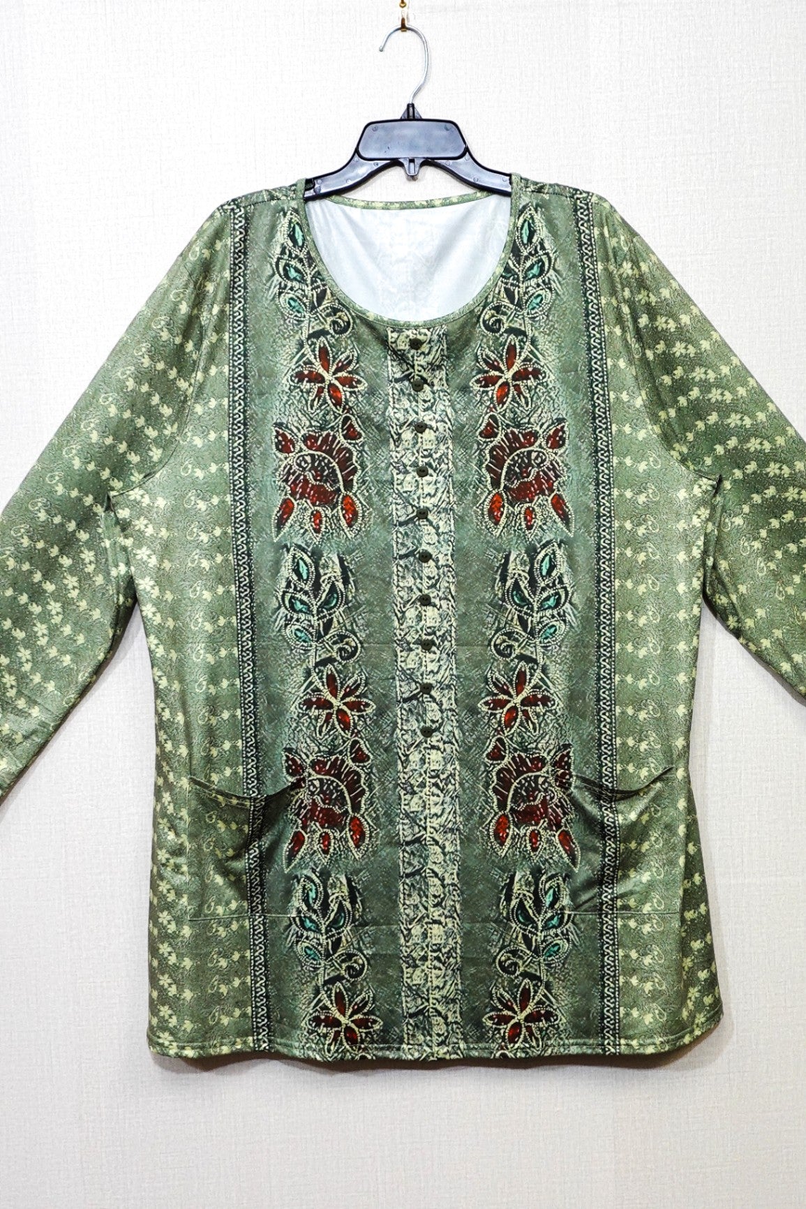 (No Label), Long Sleeves Top, Size XL/2X