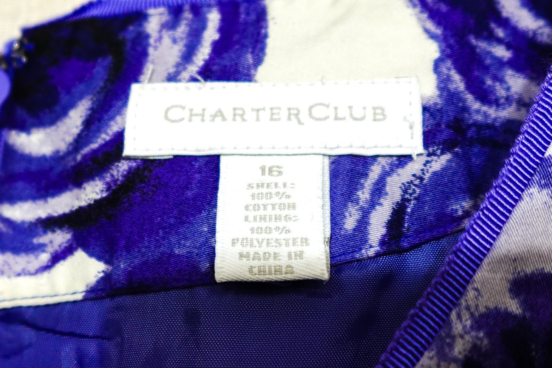 Charter Club, Dress, Size 16
