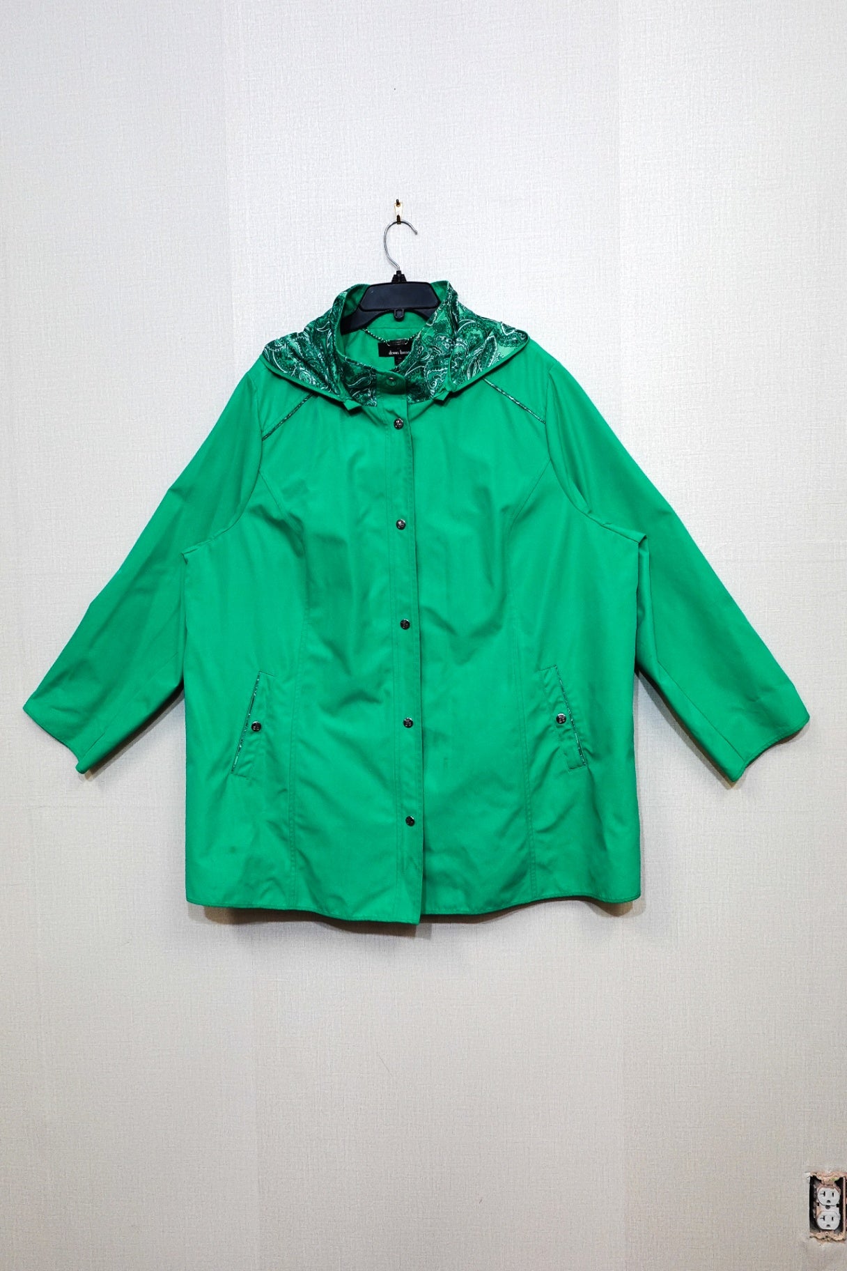 Dennis Basso, Rain Coat, Size 3X