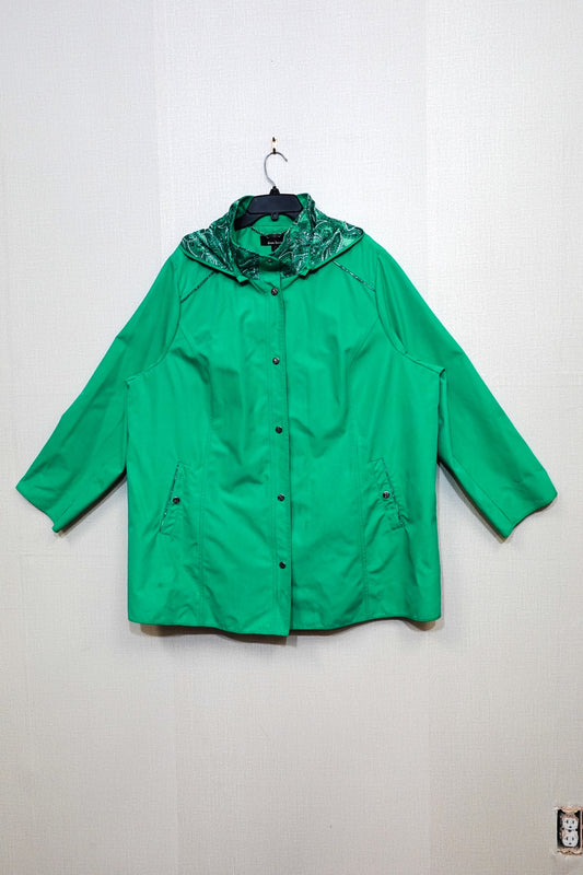 Dennis Basso, Rain Coat, Size 3X