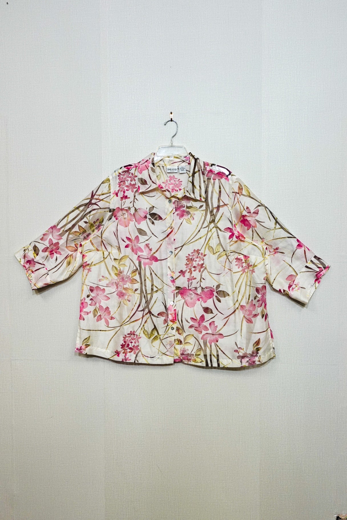 KR Essential, 3/4 SLEEVE TOP, Size 3X