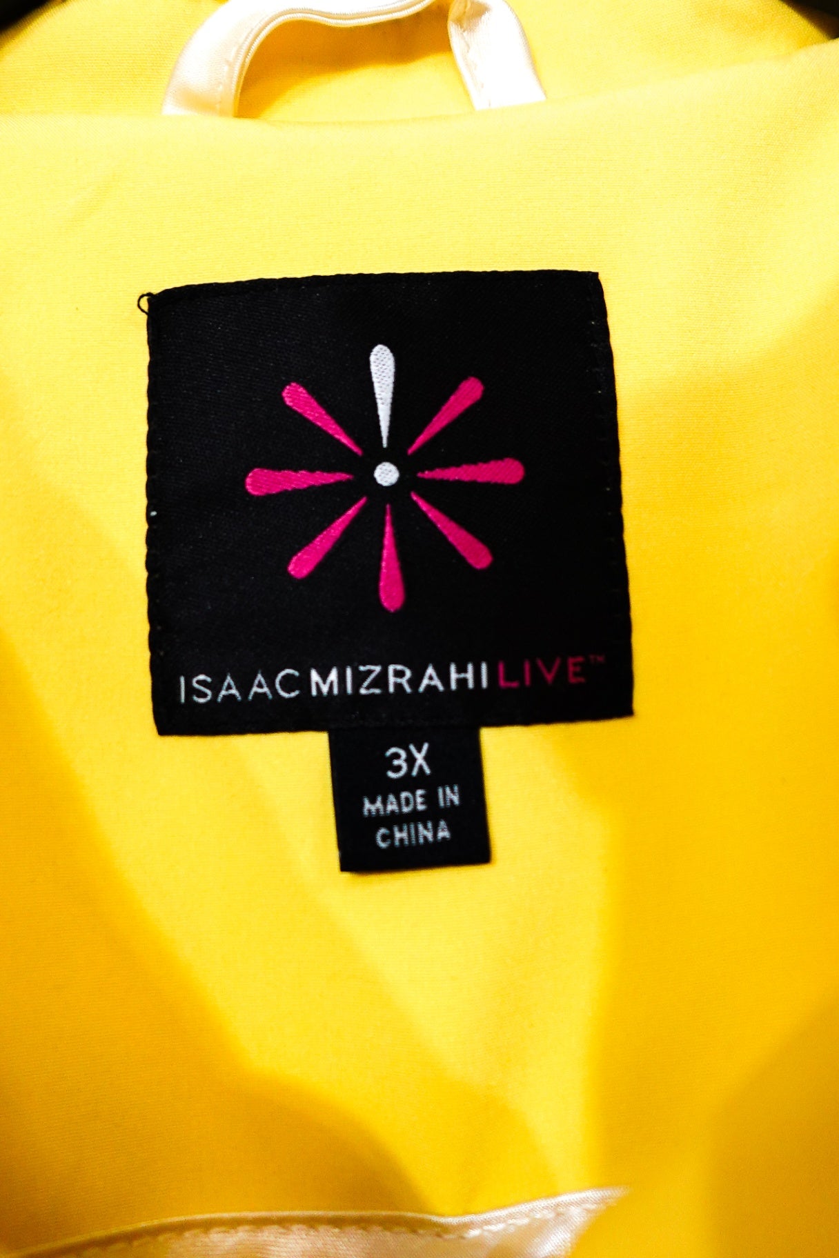 Isaac Mizrahi Live, Rain Coat, Size 3X
