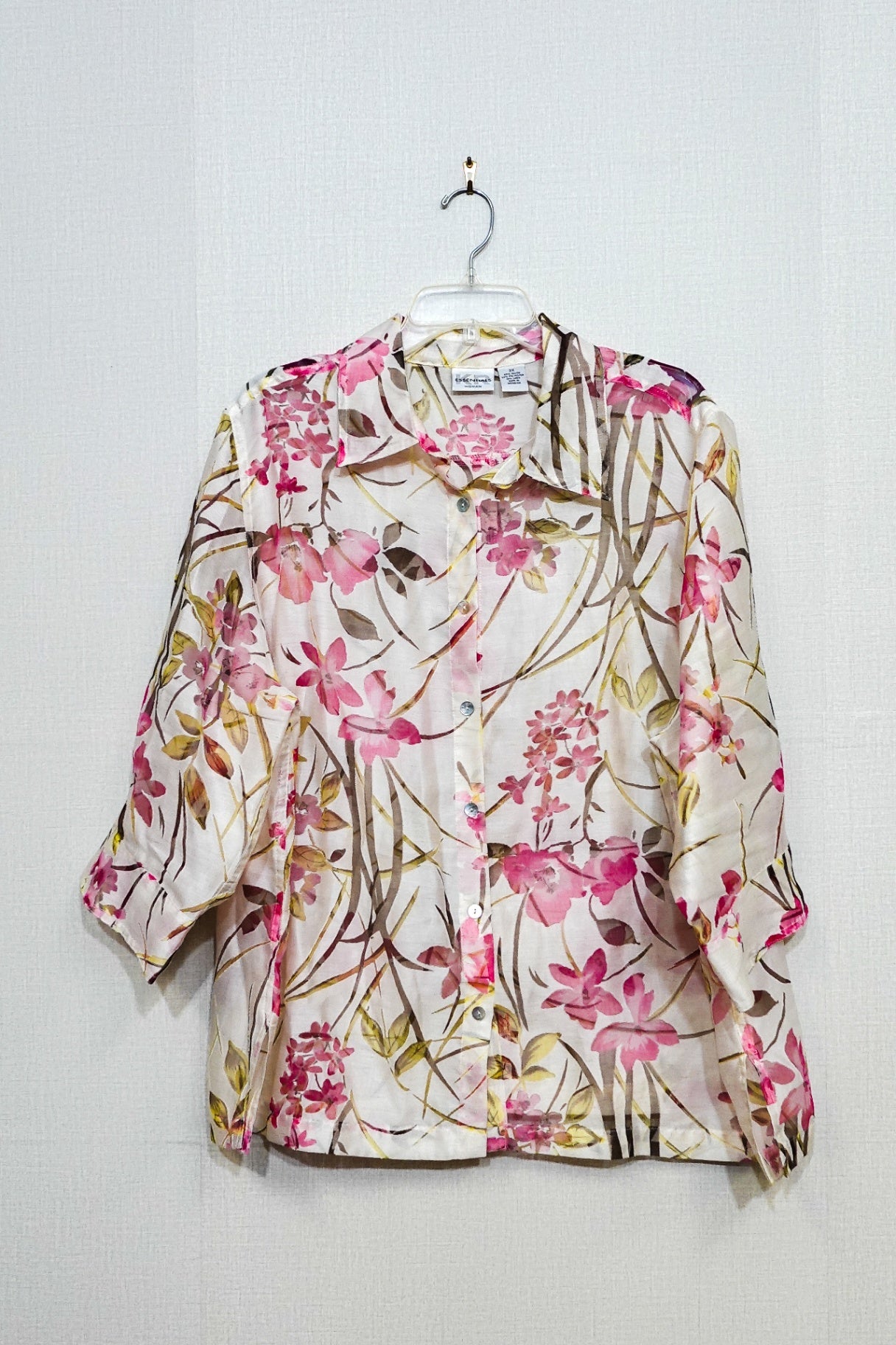 KR Essential, 3/4 SLEEVE TOP, Size 3X