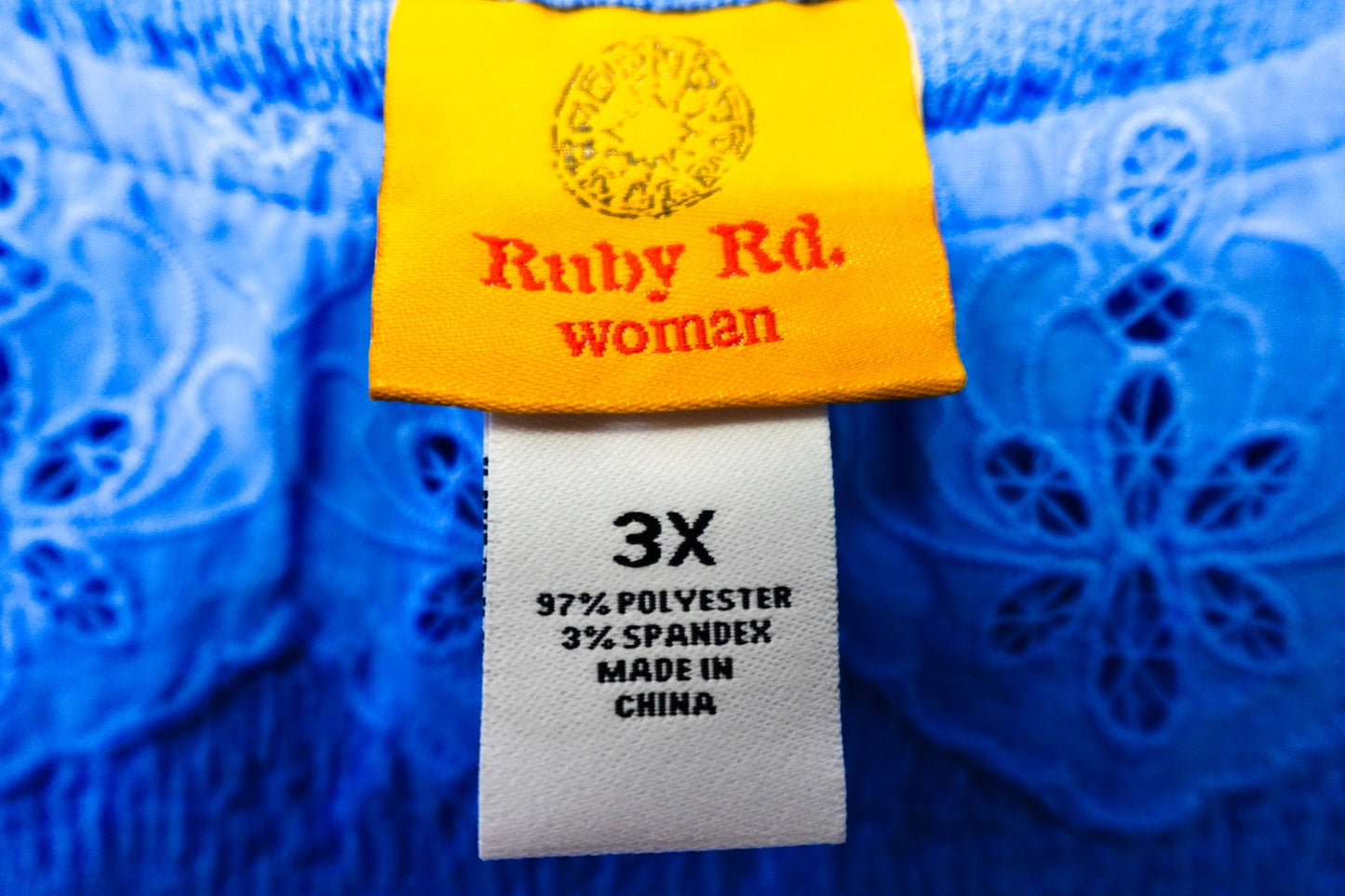 Ruby Rd., Long Sleeves Top, Size 3X