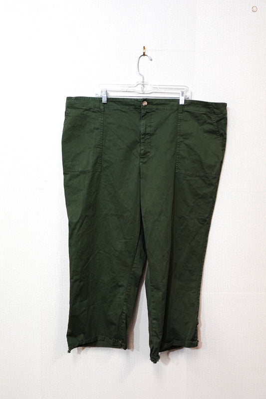 New Directions, Pants Cropped, Size 22W