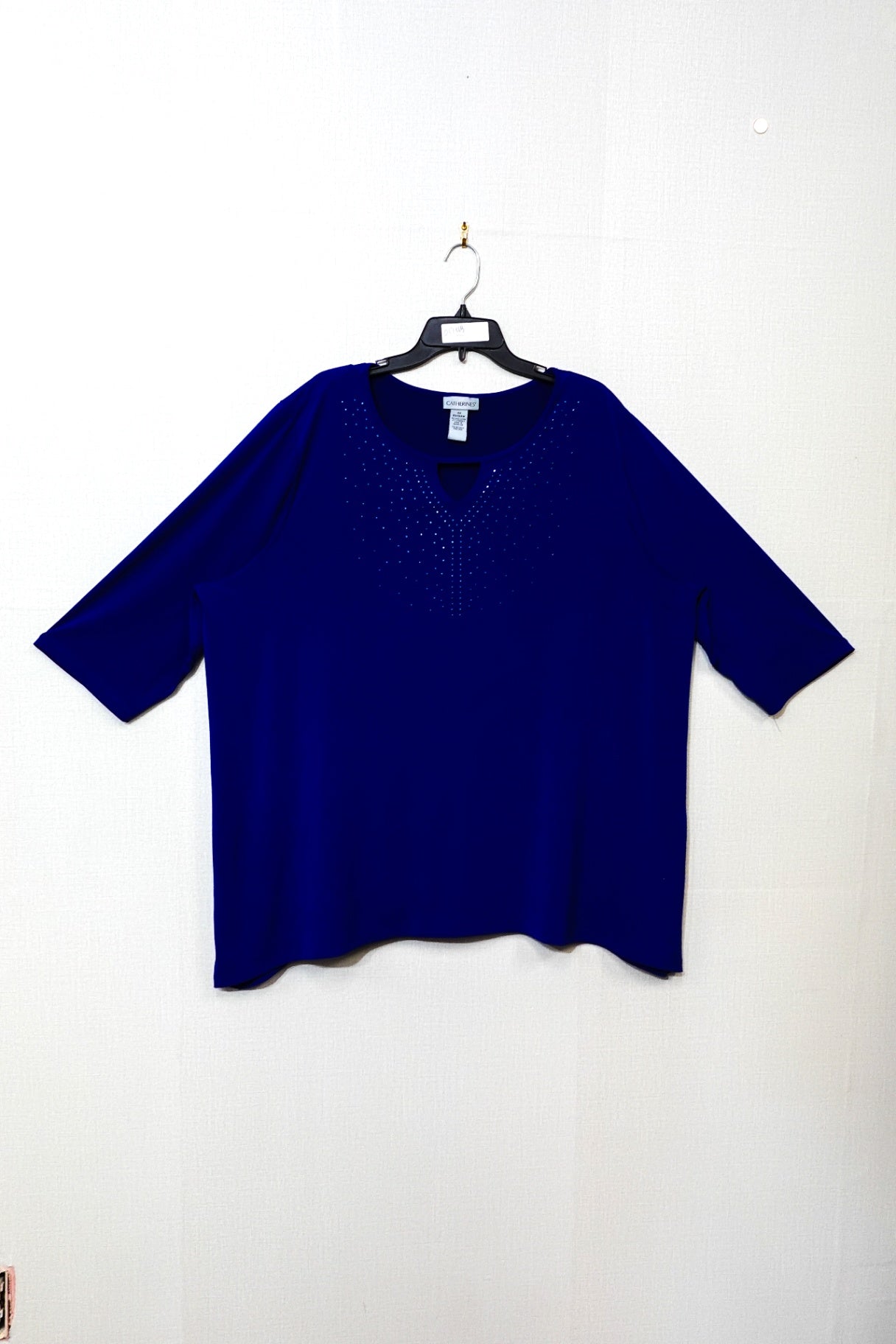 Catherines, 3/4 Sleeves Top, Size 22/24W