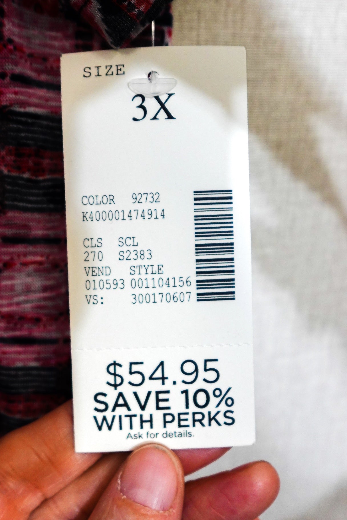 Catherines, New Short Sleeve Top, Size 26/28W