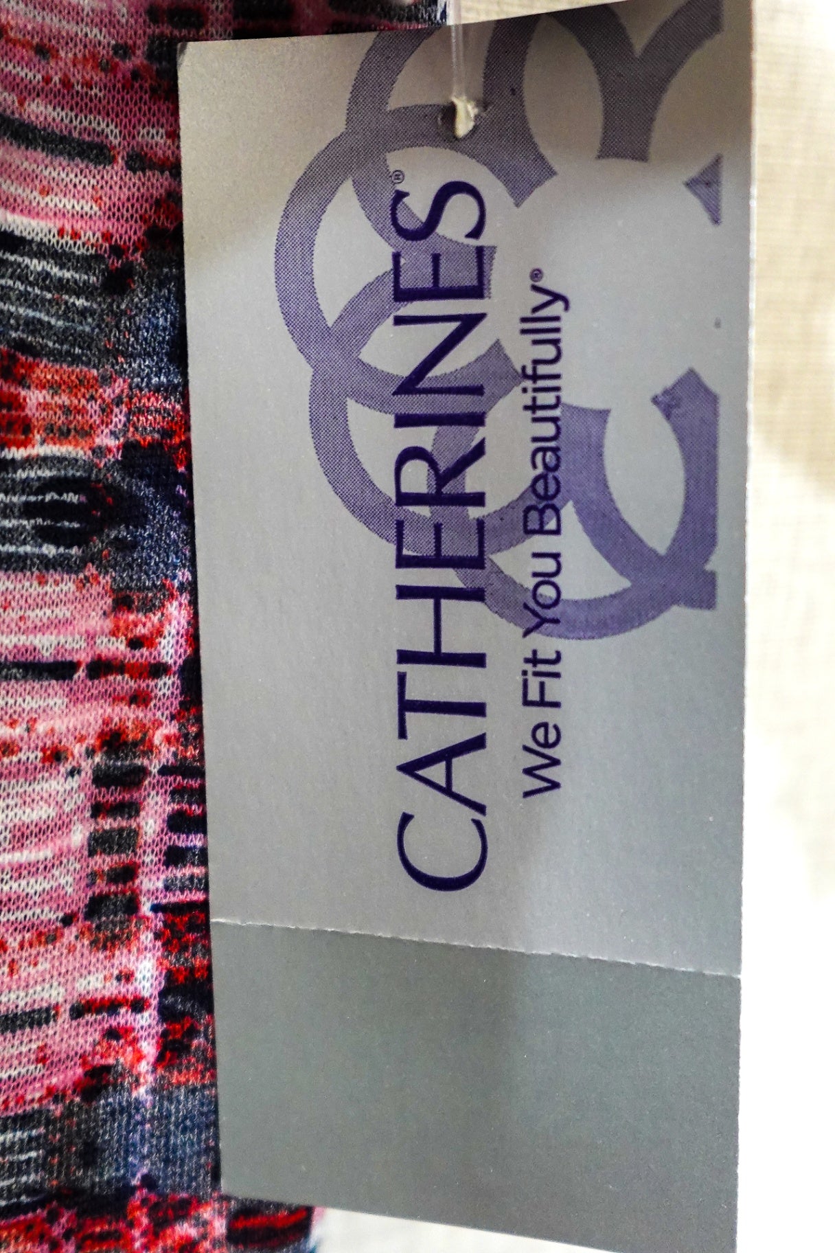 Catherines, New Short Sleeve Top, Size 26/28W